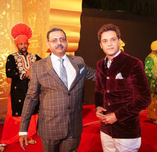 With Jimmy Shergill