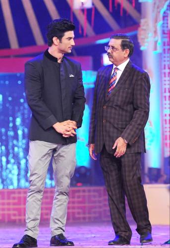 With Sushant Singh Rajput Indian Actor